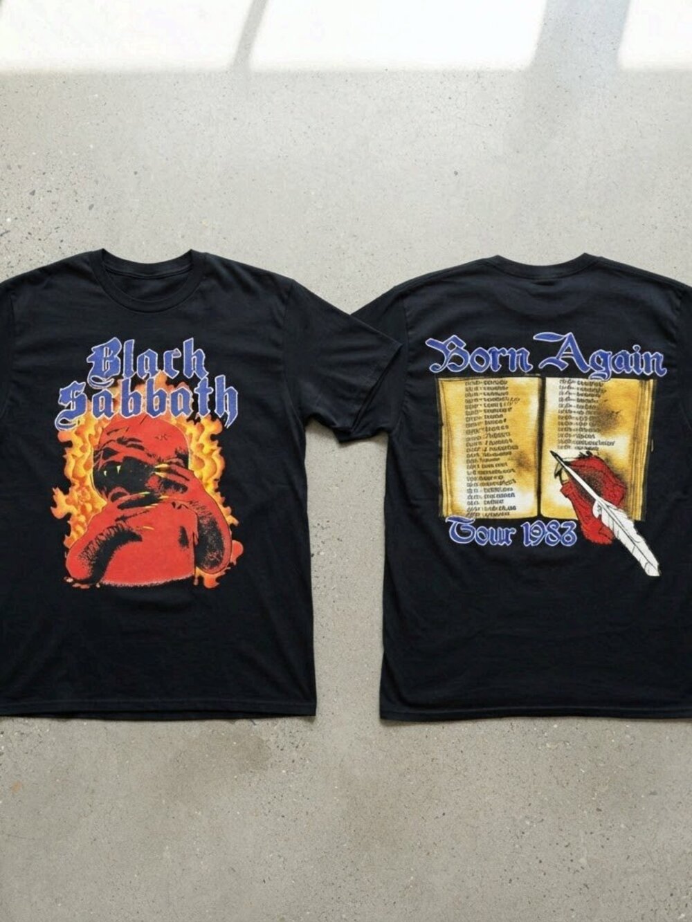 Black Sabbath Born Again Tour T-Shirt